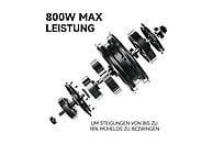 SEGWAY Ninebot E3 D E-Scooter – 10 Zoll, 25 km/h, Klappbar & Stylisch | Schwarz / Silber / Rot